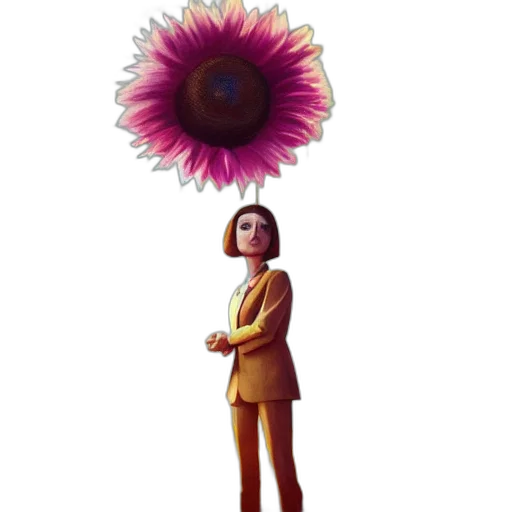 flower, staff, umbrella, crown transparent PNG cut-out