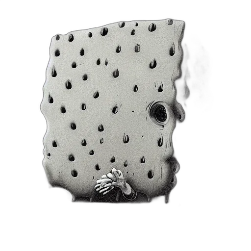 jewelry, mask, crown, 3d render, zdzisław, beksinski, horrific, spongebob transparent PNG cut-out