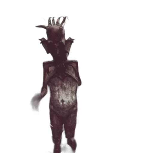 creature, mask, animal, staff, concept art, fantasy art, 3d render, pixel art transparent PNG cut-out