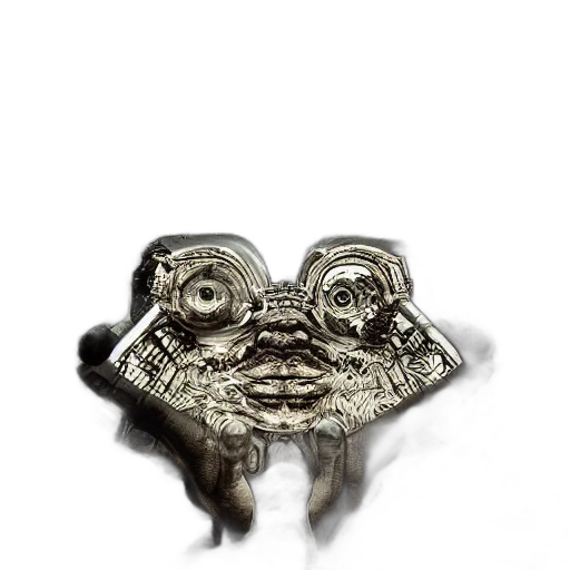 jewelry, mask, crown, face, 3d render, concept art, gilligan, island transparent PNG cut-out
