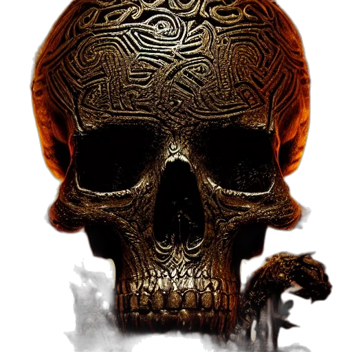 mask, face, crown, concept art, photorealistic, fantasy art, 3d render, golden transparent PNG cut-out