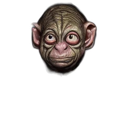 mask, creature, face, staff transparent PNG cut-out