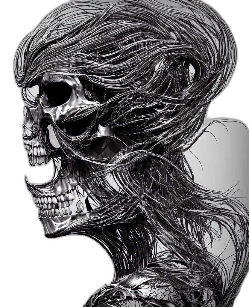 mask, face, hair, creature transparent PNG cut-out
