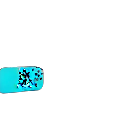 jewelry, crown, shoes, 3d render, pixel art, vaporwave, cartoon, blue transparent PNG cut-out