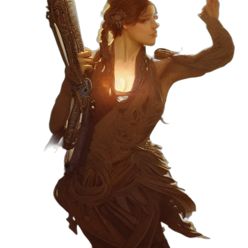 staff, weapon, sword, dress transparent PNG cut-out