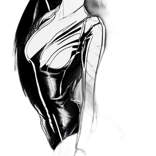 dress, jacket, mask, robot transparent PNG cut-out