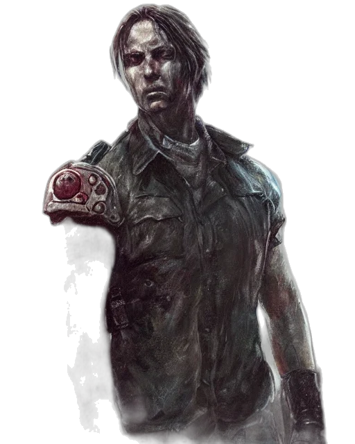 robot, face, concept art, comic book art, fantasy art, photorealistic, dark, red transparent PNG cut-out