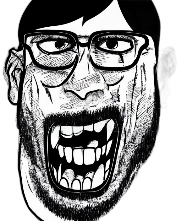 face, creature, mask, cartoon, comic book art, photorealistic, pencil sketch, highly transparent PNG cut-out