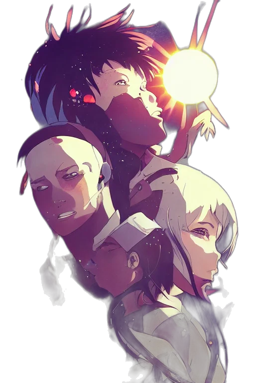 face, mask, staff, weapon transparent PNG cut-out
