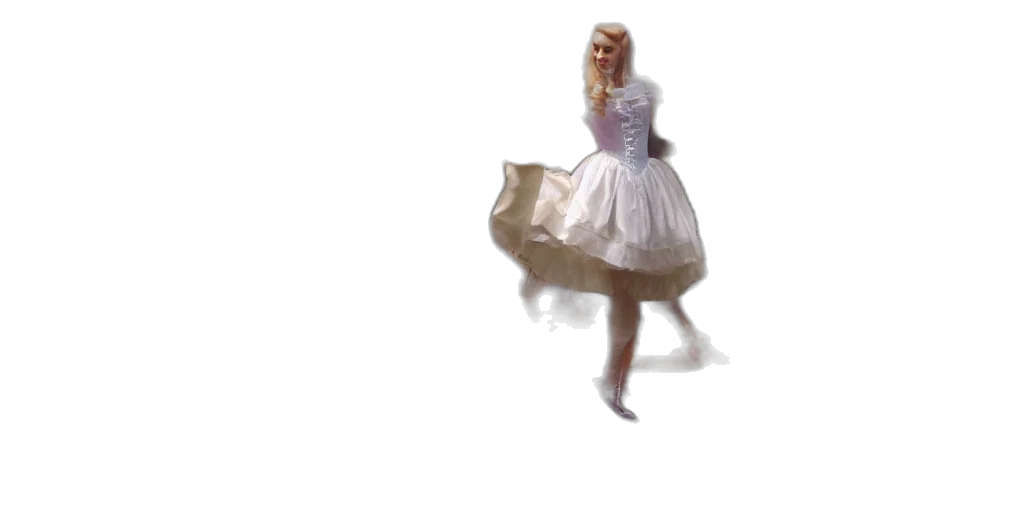 dress, robot, shoes, creature, concept art, 3d render, photorealistic, oil painting transparent PNG cut-out