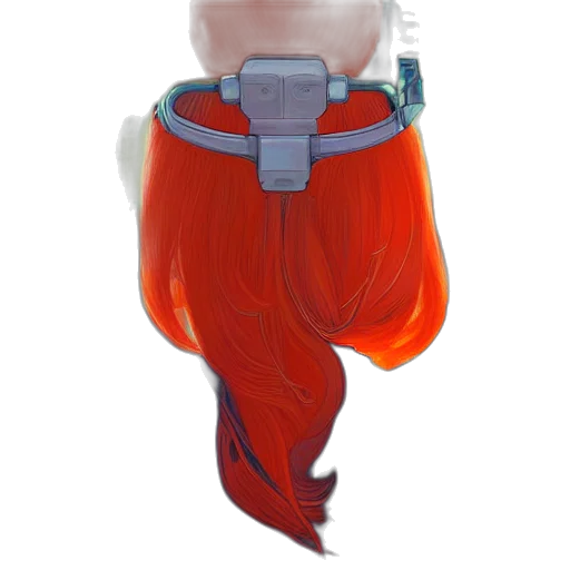 hair, crown, dress, staff, concept art, fantasy art, watercolor, 3d render transparent PNG cut-out