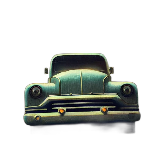 car, robot, weapon, crown, 3d render, photorealistic, concept art, watercolor transparent PNG cut-out