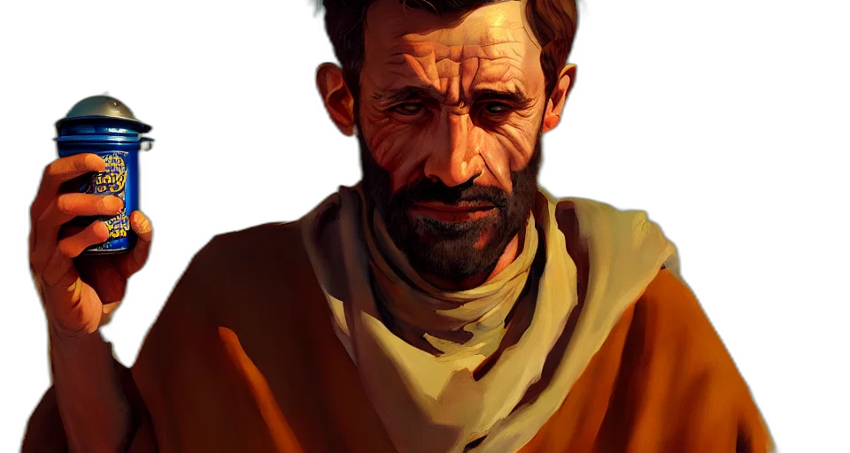 face, staff, weapon, concept art transparent PNG cut-out