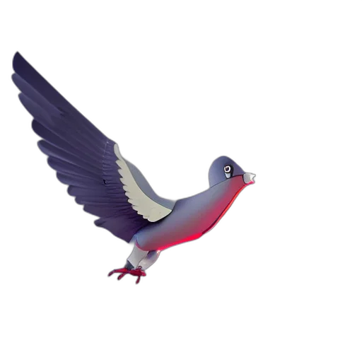 animal, staff, 3d render, concept art transparent PNG cut-out