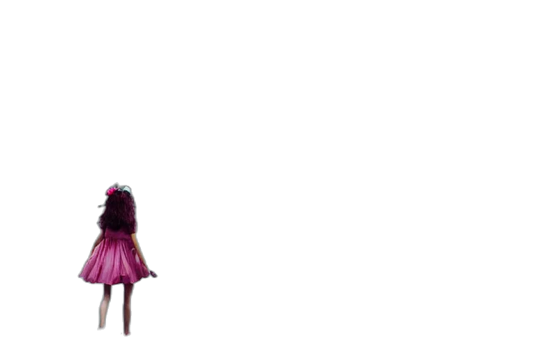 dress, robot, flower, umbrella, 3d render, concept art, pixel art, vaporwave transparent PNG cut-out