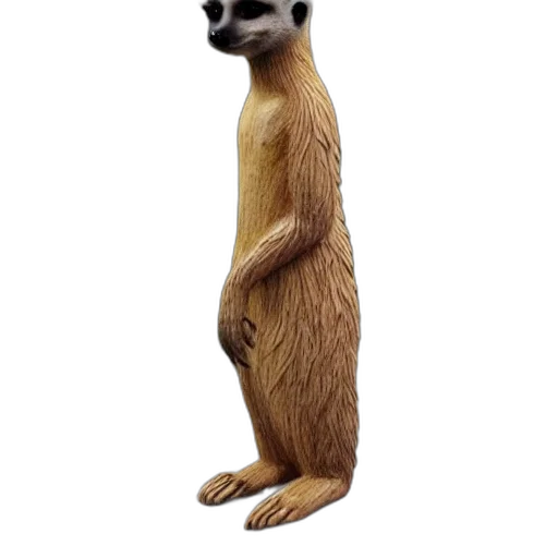 animal, staff, creature, dress, 3d render, concept art, photorealistic, cartoon transparent PNG cut-out