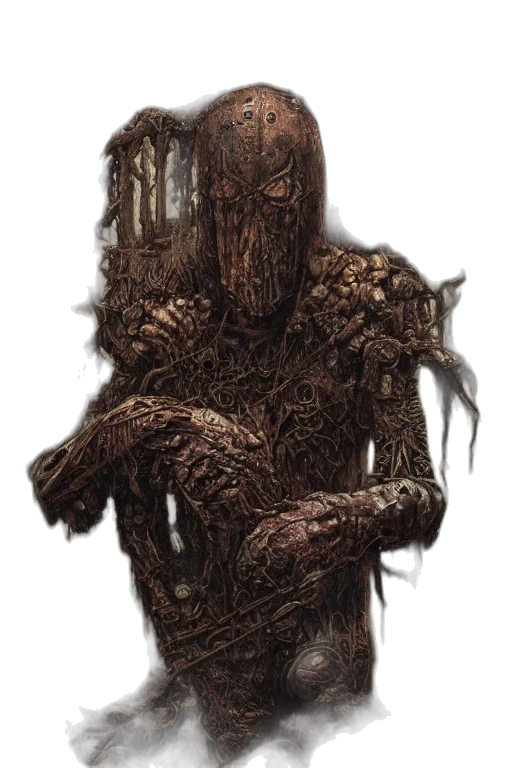 creature, robot, face, mask transparent PNG cut-out