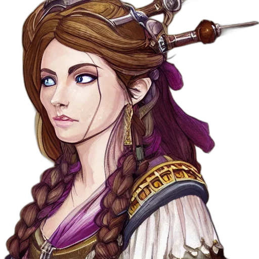 staff, face, crown, fantasy art transparent PNG cut-out
