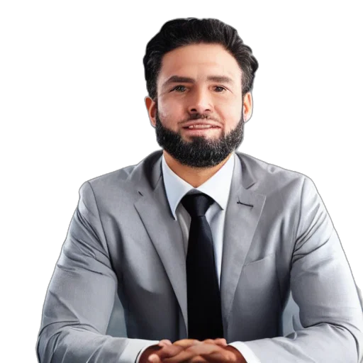 staff, face, jacket, photorealistic, 3d render, company, ceo transparent PNG cut-out