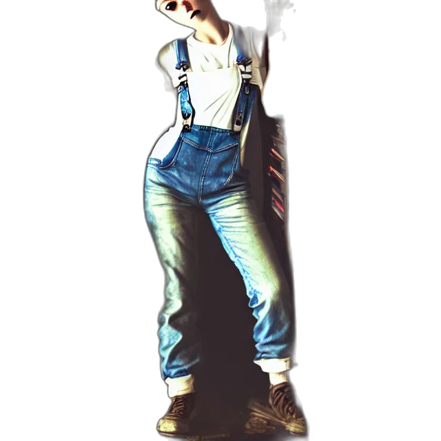 staff, 3d render, photorealistic, concept art, pixel art, full, body, pose transparent PNG cut-out