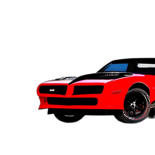car, weapon, 3d render, photorealistic, concept art, pixel art, red, black transparent PNG cut-out