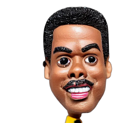 face, staff, mask, 3d render, cartoon, miniature, chris, rock transparent PNG cut-out