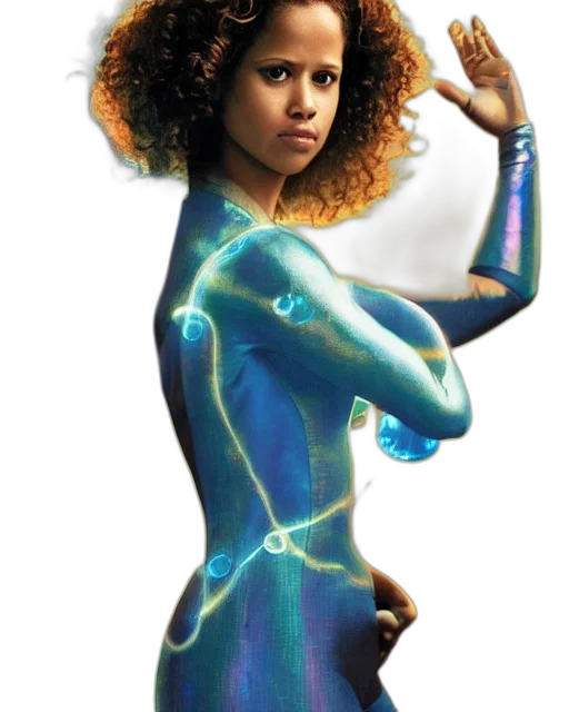 dress, robot, concept art, comic book art transparent PNG cut-out