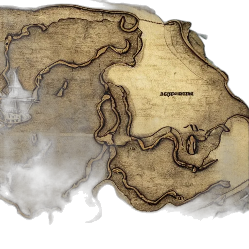 concept art, fantasy art, fog, old transparent PNG cut-out