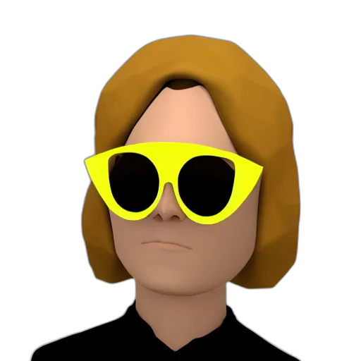 staff, face, mask, 3d render transparent PNG cut-out