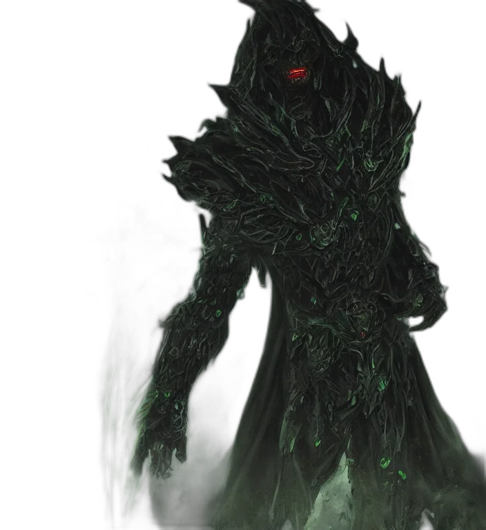 creature, mask, robot, staff, concept art, fantasy art, comic book art, pixel art transparent PNG cut-out