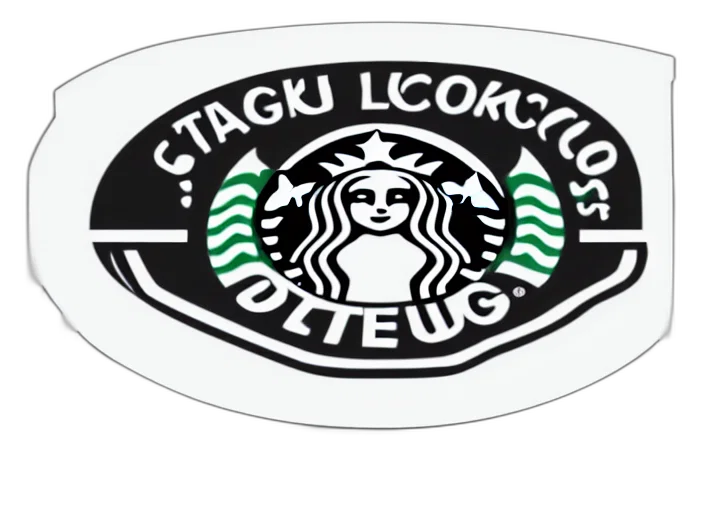 staff, anime, cartoon, 3d render, photorealistic, starbuck, logo, disgusting transparent PNG cut-out