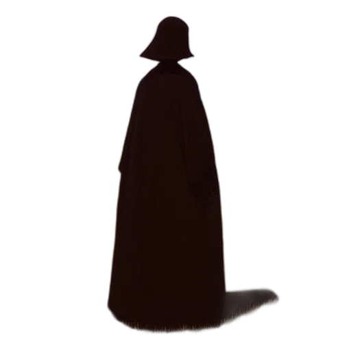 hat, staff, jacket, mask transparent PNG cut-out