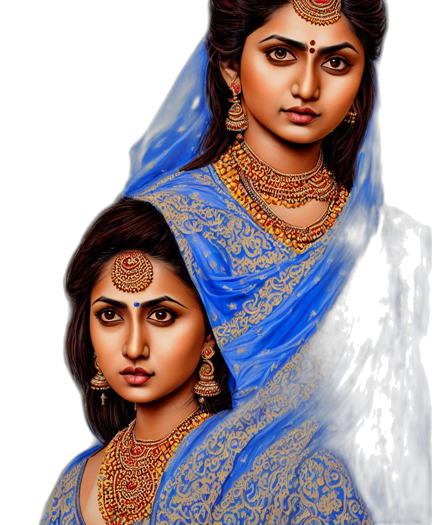 jewelry, photorealistic, oil painting, pencil sketch, fantasy art, blue, highly, detailed transparent PNG cut-out