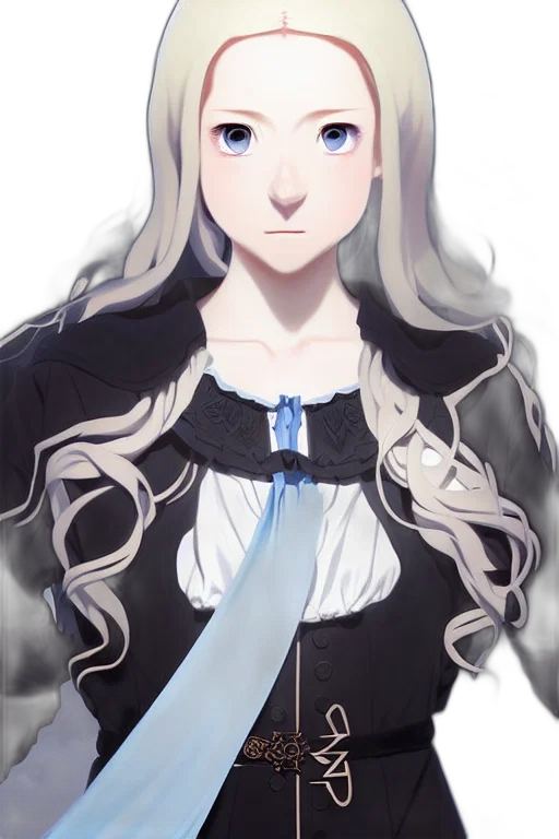 staff, face, dress, crown transparent PNG cut-out