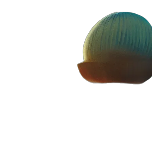 hat, hair, crown, mask, 3d render, vaporwave, concept art, photorealistic transparent PNG cut-out