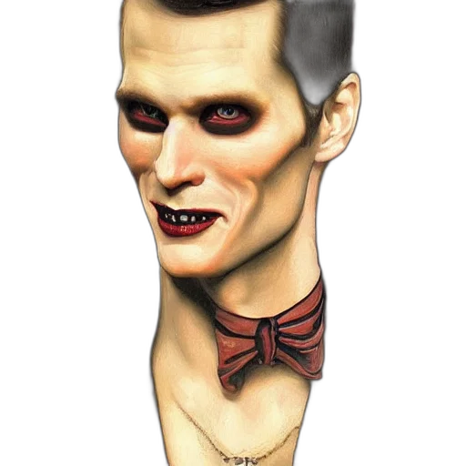 face, mask, staff, creature, concept art, 3d render, comic book art, cartoon transparent PNG cut-out