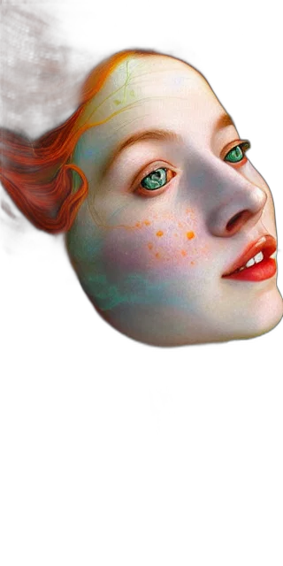 mask, face, crown, jewelry, photorealistic, fantasy art, concept art, oil painting transparent PNG cut-out