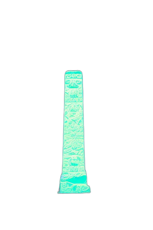 bottle, sword, weapon, staff, vaporwave, 3d render, concept art, pixel art transparent PNG cut-out