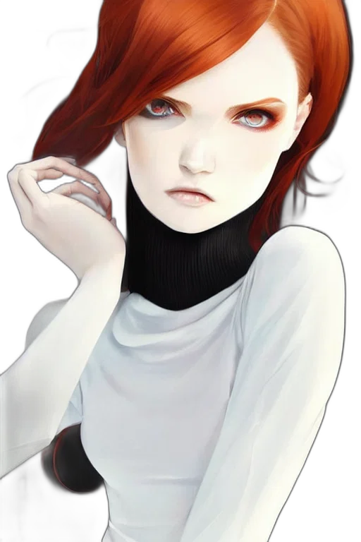 face, staff, dress, robot, fantasy art, anime, photorealistic, concept art transparent PNG cut-out