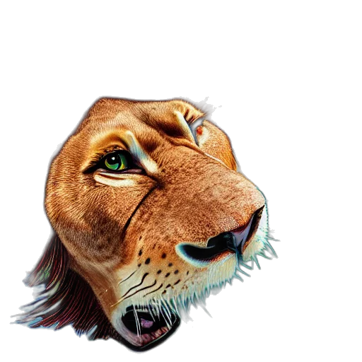 animal, face, staff, creature transparent PNG cut-out