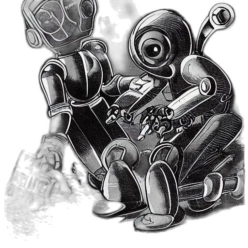 robot, jewelry, concept art, comic book art transparent PNG cut-out