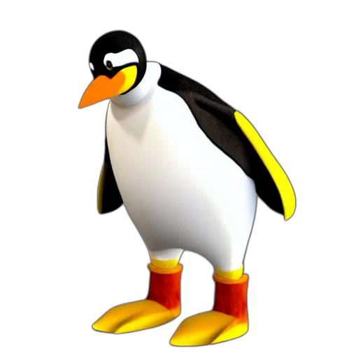 animal, creature, staff, 3d render transparent PNG cut-out