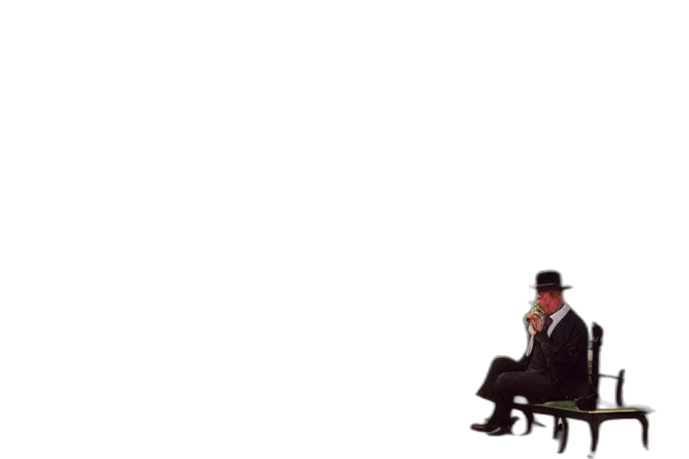hat, furniture, umbrella, robot, concept art, 3d render, pixel art, photorealistic transparent PNG cut-out