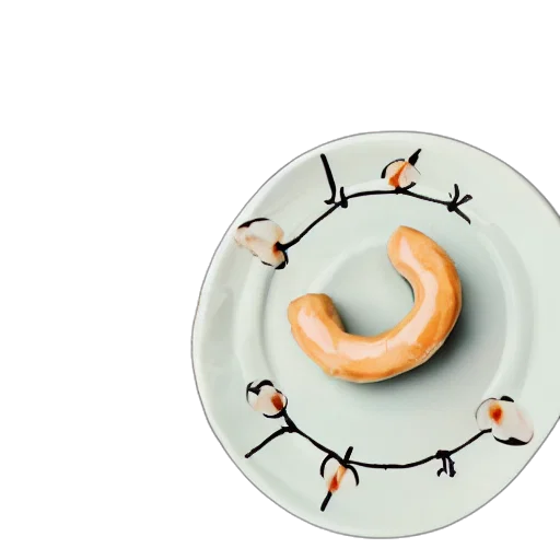 food, jewelry, biden, doughnut, plate transparent PNG cut-out