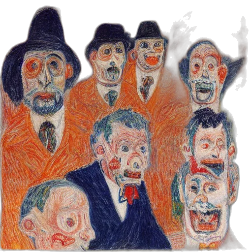 mask, face, hat, staff, concept art, watercolor, cartoon, comic book art transparent PNG cut-out