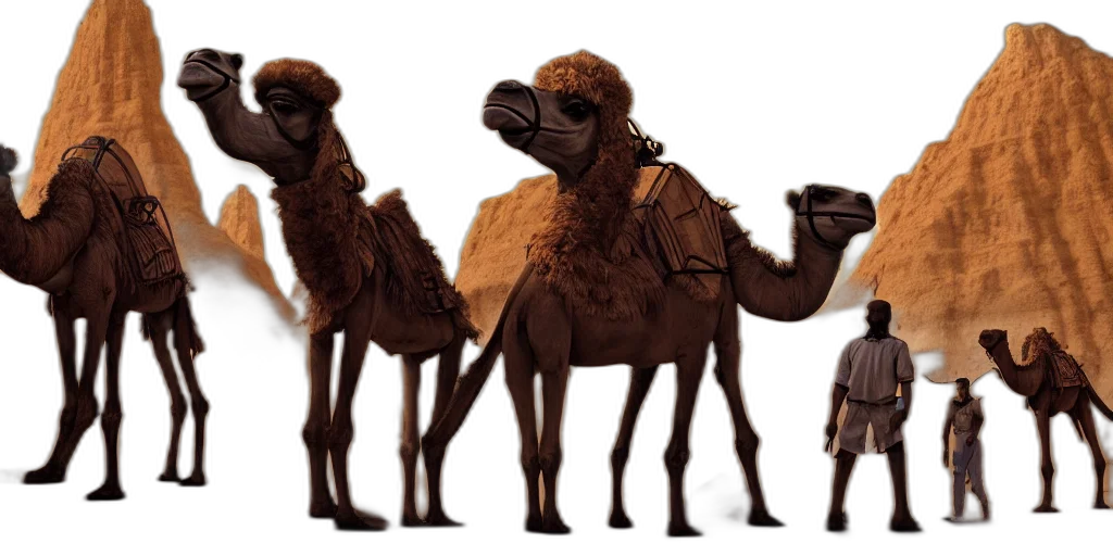 animal, concept art, fantasy art, 3d render, photorealistic, earth tones, bipedal, humanoid transparent PNG cut-out