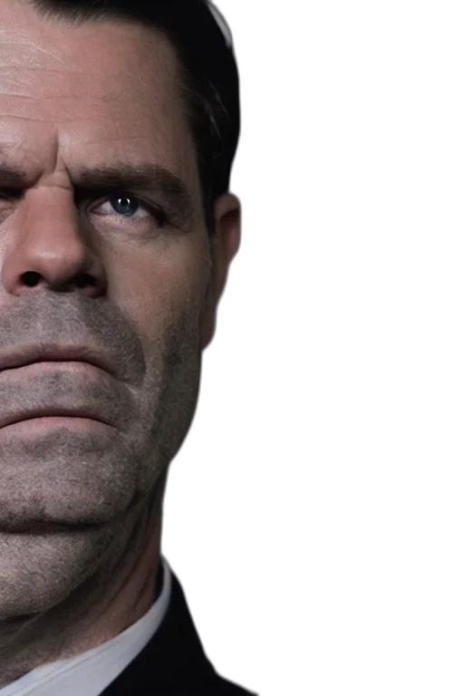 face, 3d render, photorealistic, lachlan transparent PNG cut-out