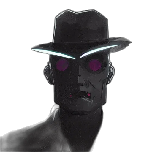 hat, mask, robot, face transparent PNG cut-out