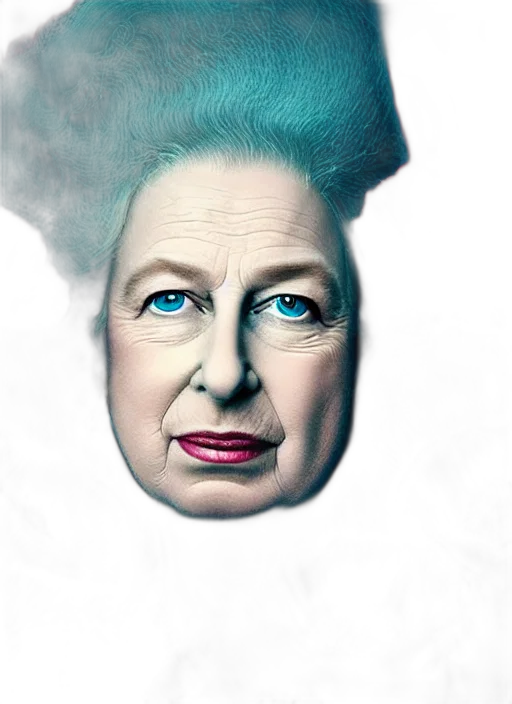 face, crown, mask, creature transparent PNG cut-out