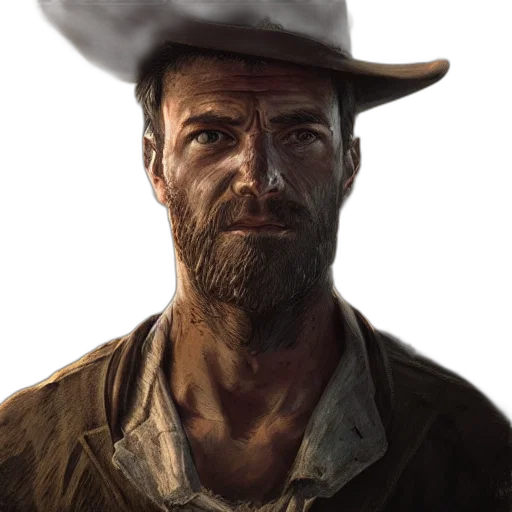 hat, face, weapon, animal transparent PNG cut-out